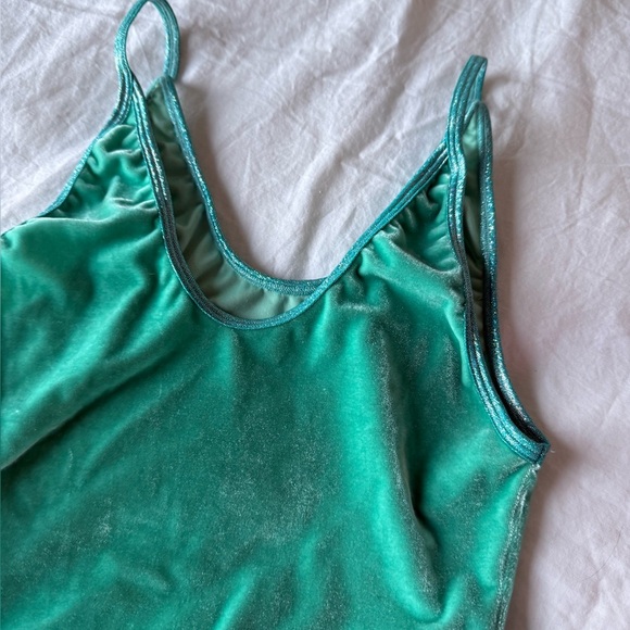 Velvet Bodysuit + thong Midnight Ballerina Balletcore EDM Festival Burning Man - Picture 2 of 3